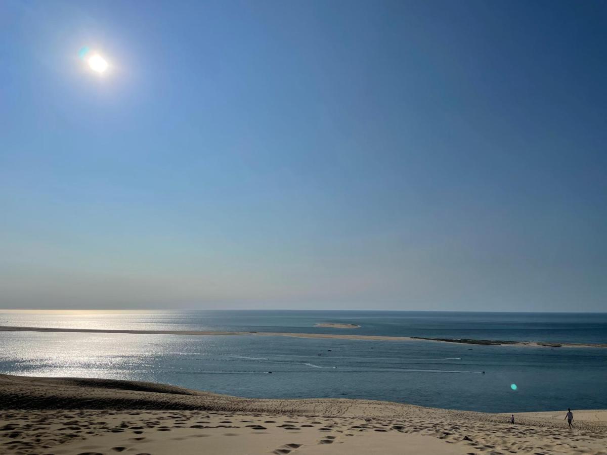 Grand Appt T2 Terrasse Sud + Pkg - 150M De La Plage D'Eyrac Arcachon Luaran gambar